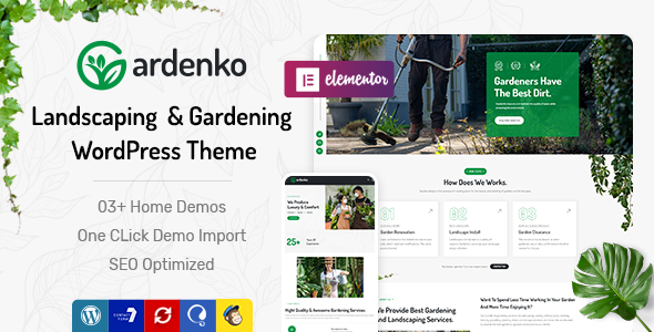 [Download] Gardenko – Gardening & Landscaping WordPress Theme 