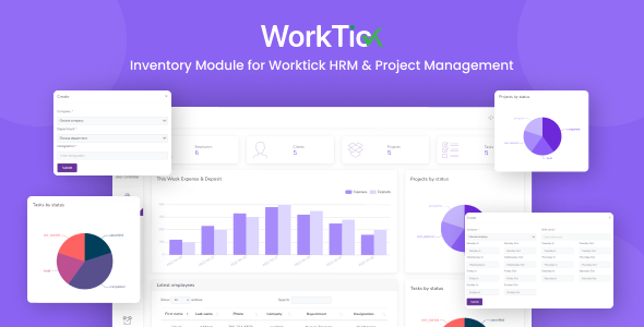 [Download] Inventory Module for WorkTick 
