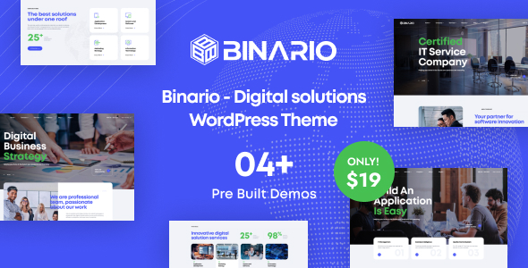 [Download] Binario – Digital Solutions WordPress Theme 