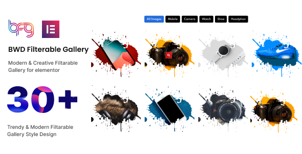 [Download] BWD Filterable Gallery addon for elementor 