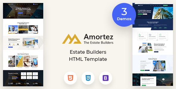 Nulled Amortez – Real Estate Group HTML Template free download
