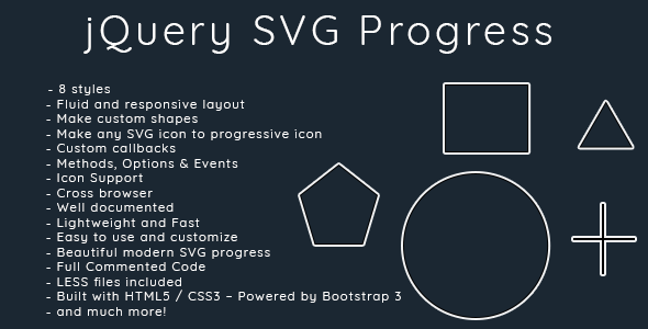 [Download] jQuery SVG Progress – Make any SVG icon to Animated 