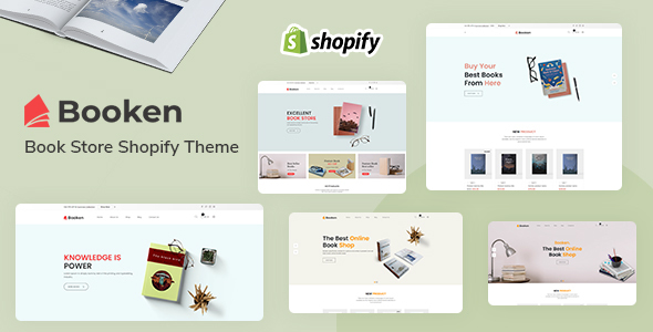Nulled Booken – Book Store Shopify Theme free download