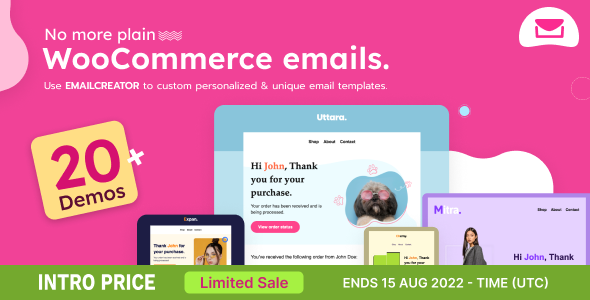 Nulled Email Creator – Professional WooCommerce Email Templates free download