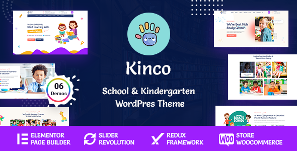 [Download] Kinco – Kindergarten WordPress Theme 