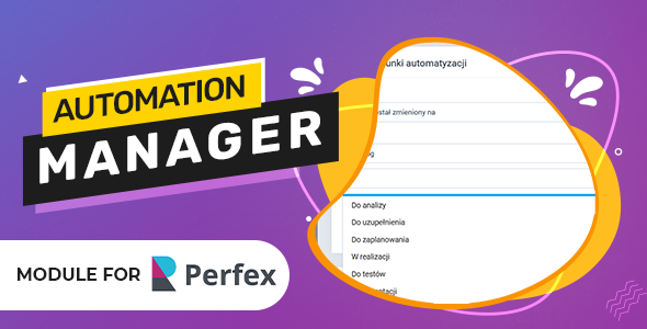 [Download] Automation Manager for Perfex CRM 