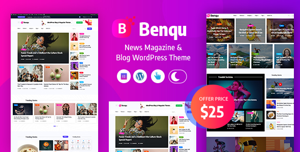 [Download] Benqu – News Magazine WordPress Theme 