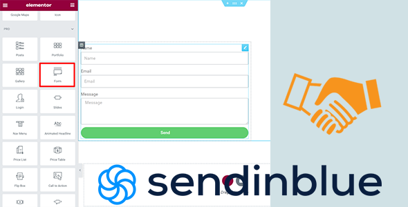 Nulled Elementor Form – Sendinblue CRM Integration (Form Widget) free download
