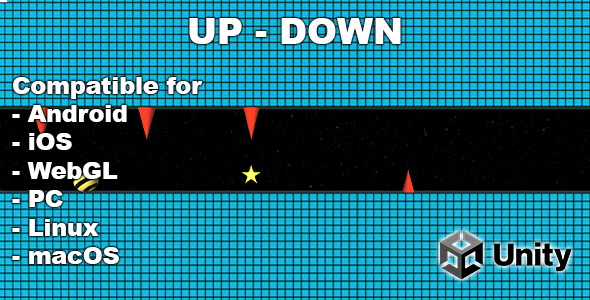 [Download] Up Down – (Unity Game) Simple Hyper Casual Game For Android And iOS 