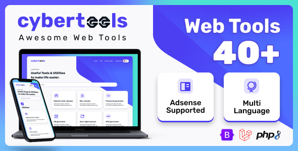 [Download] CyberTools – Awesome Web Tools 