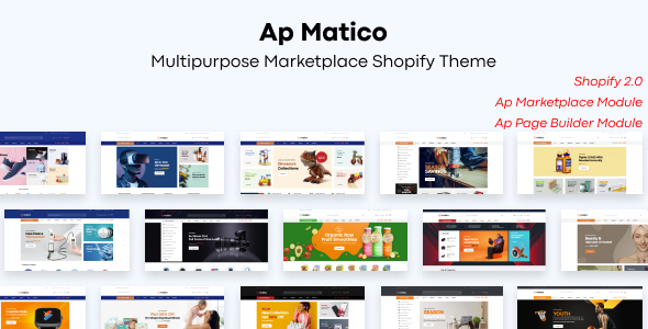 Nulled Ap Matico – Multipurpose Marketplace Shopify Theme free download