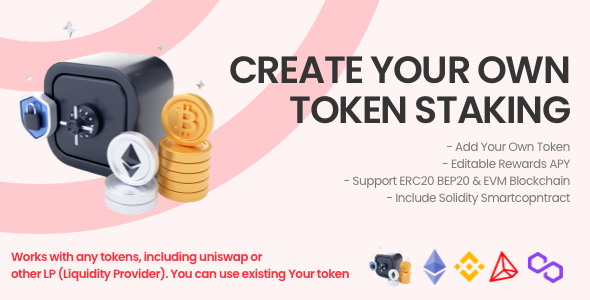 [Download] Staking Crypto with Lock Period – Token Staking Investment, Tokens BEP20 ERC20 Support 