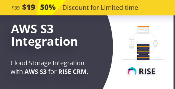 [Download] AWS S3 Integration for RISE CRM 
