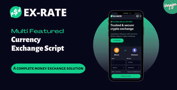 [Download] EX-RATE  – A Complete Money Exchange Solution 