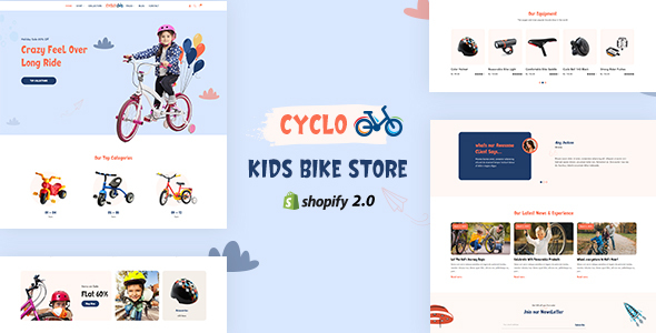 [Download] Cyclo – Kids Cycle Store Theme 