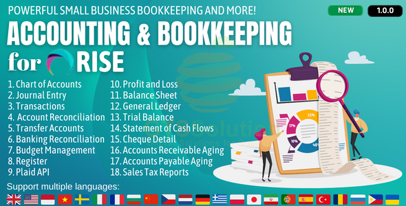 [Download] Accounting and Bookkeeping plugin for RISE CRM 