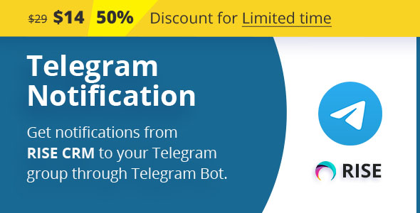 [Download] Telegram Notification for RISE CRM 