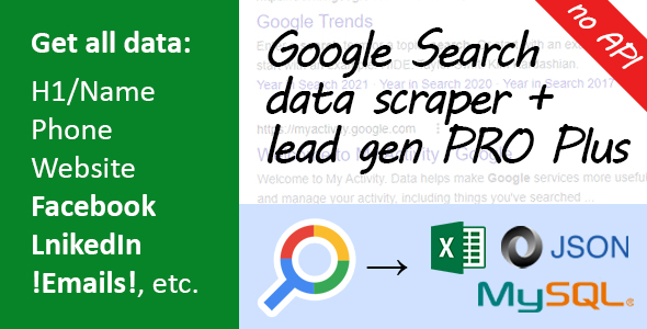Nulled Google Search Data Scraper PRO plus free download