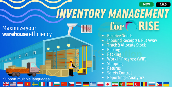 [Download] Inventory Management plugin for RISE CRM 