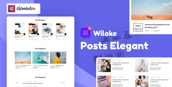 [Download] Wiloke Post Elegant Addon for Elementor 
