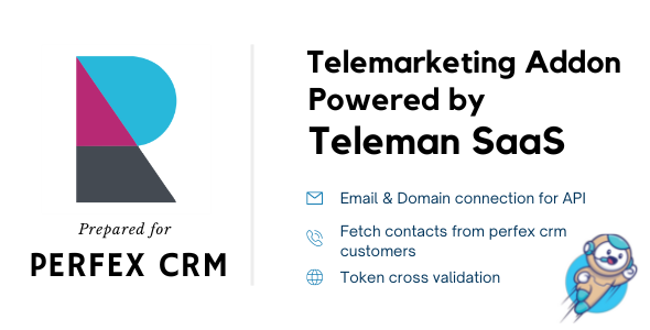 [Download] Perfex CRM Addon For Teleman Telemarketing Application 