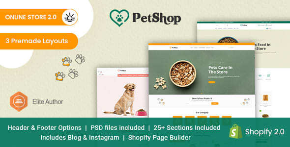 [Download] Petshop Multipurpose Shopify Theme 