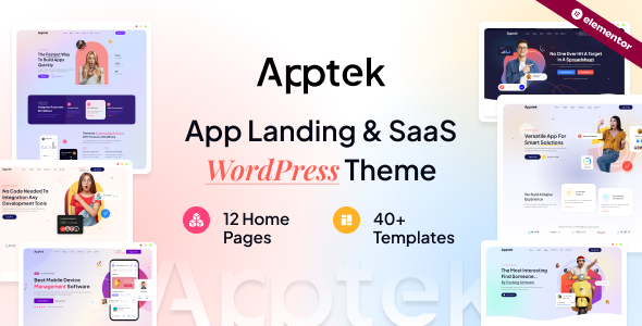 [Download] Apptek – App & SaaS Theme 
