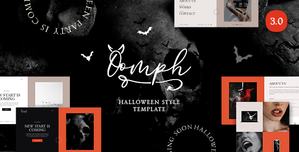 [Download] Oomph – Halloween Style Coming Soon & Landing Page Template 
