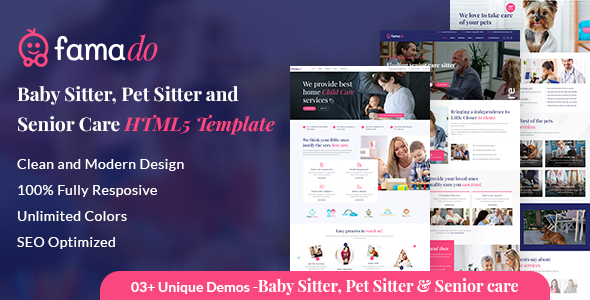 [Download] Famado – Multiple Care Services Html Template 