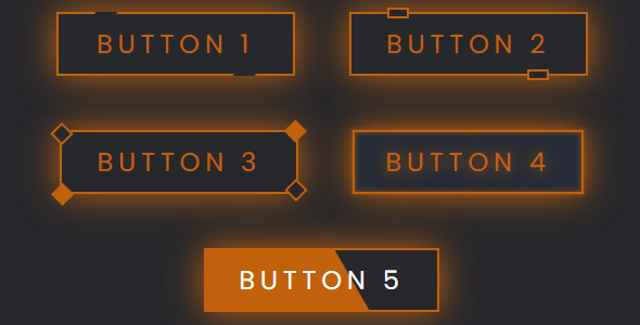 [Download] CSS3 Glowing Button Hover Effects 