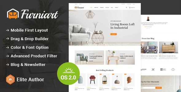 [Download] Furniart – Interior Furniture Store Shopify 2.0 Responsive Theme 