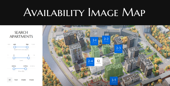 [Download] Availability Image Map Widget for WebSite (SAAS) 