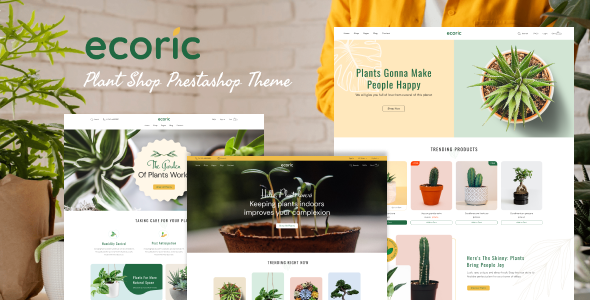 [Download] Ecoric – MultiPurpose Plant Store Prestashop Theme 