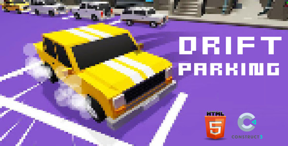[Download] Drift Parking – HTML5 Game – Construct 3 