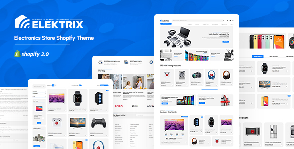 [Download] Elektrix – Electronics Store Shopify Theme 