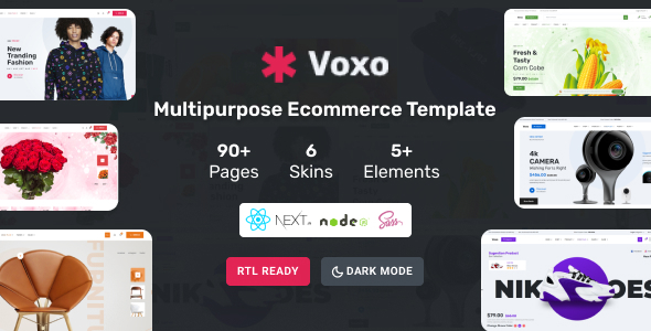 Nulled Voxo – eCommerce react nextjs Template free download