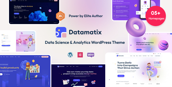 [Download] Datamatix – Data Science & Analytics WordPress Theme 
