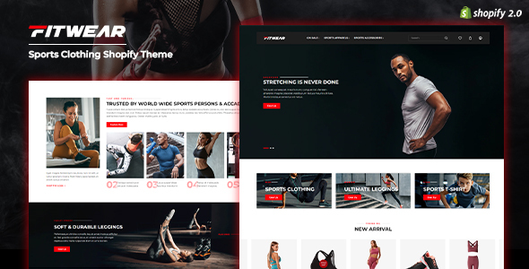 [Download] Fitwear – Sports Clothing & Fitness Equipment Shopify Theme 