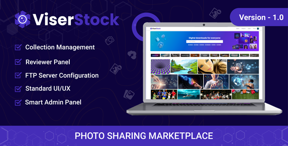 Nulled ViserStock – Photo Sharing Marketplace free download