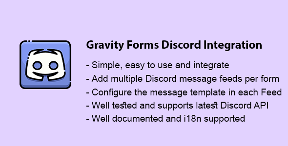 Nulled GravityForms Discord Integration free download