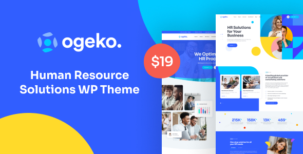 [Download] Ogeko – Human Resource Solutions WordPress Theme 