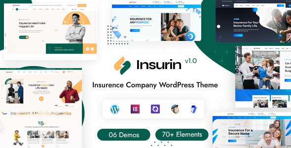 [Download] Insurin – Insurance WordPress Theme 