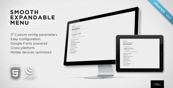 Download Smooth Expandable Menu Nulled 