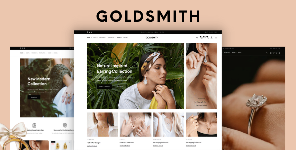 [Download] GoldSmith – Jewelry Store WooCommerce Theme 