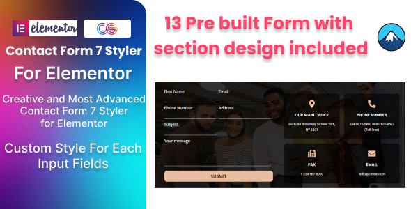[Download] Contact Form 7 Styler Addon For Elementor 