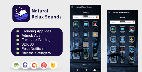 [Download] Relax Meditation Sounds App Android Source Code – 75+ Tracks – Admob – Notifications 