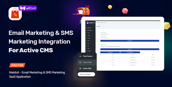 [Download] Email Marketing & SMS Marketing Integration For Active Ecommerce CMS 