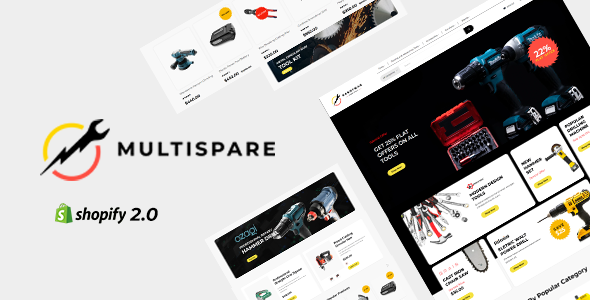 Nulled Multispare – Tools & Handyman Shopify Theme free download
