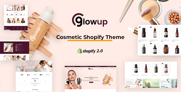 [Download] Glowup – Beauty Store Shopify Theme 
