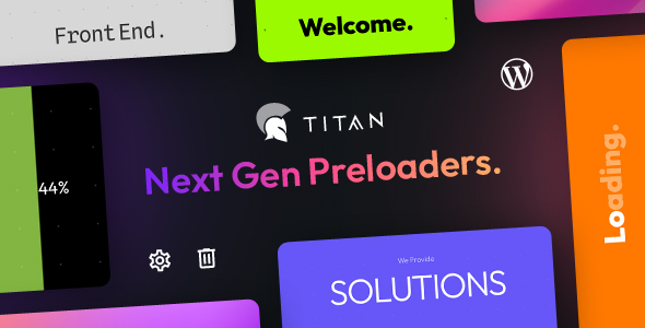 [Download] Titan Preloaders & Page Transitions WordPress Plugin 